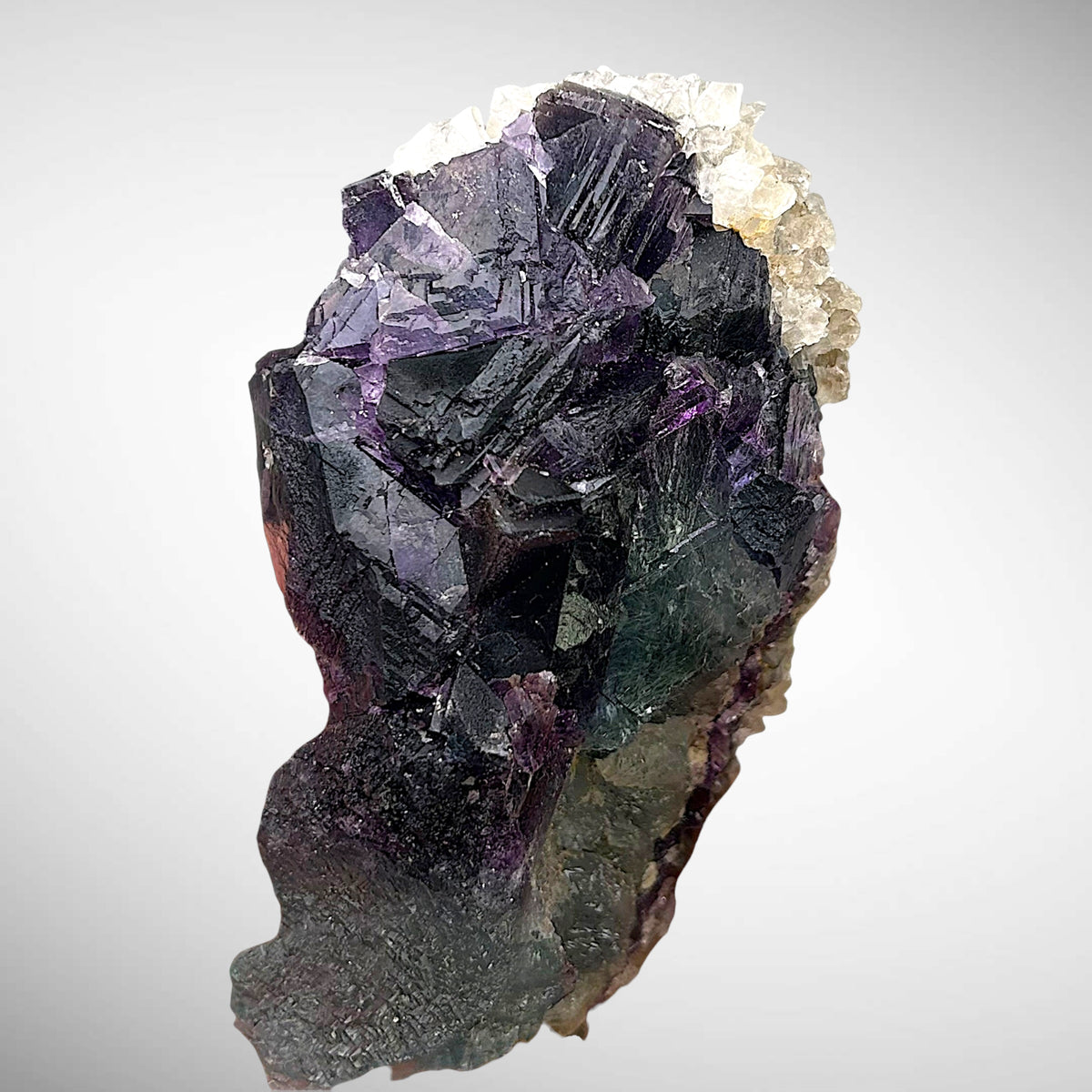 Alpine Fluorite, Calcite - Weisseck, Lungau, Austria