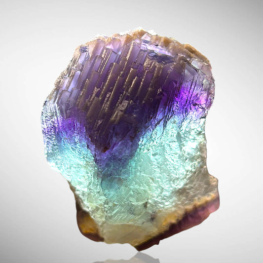 Alpine Fluorite - Summitcleft, Weisseck, Austria