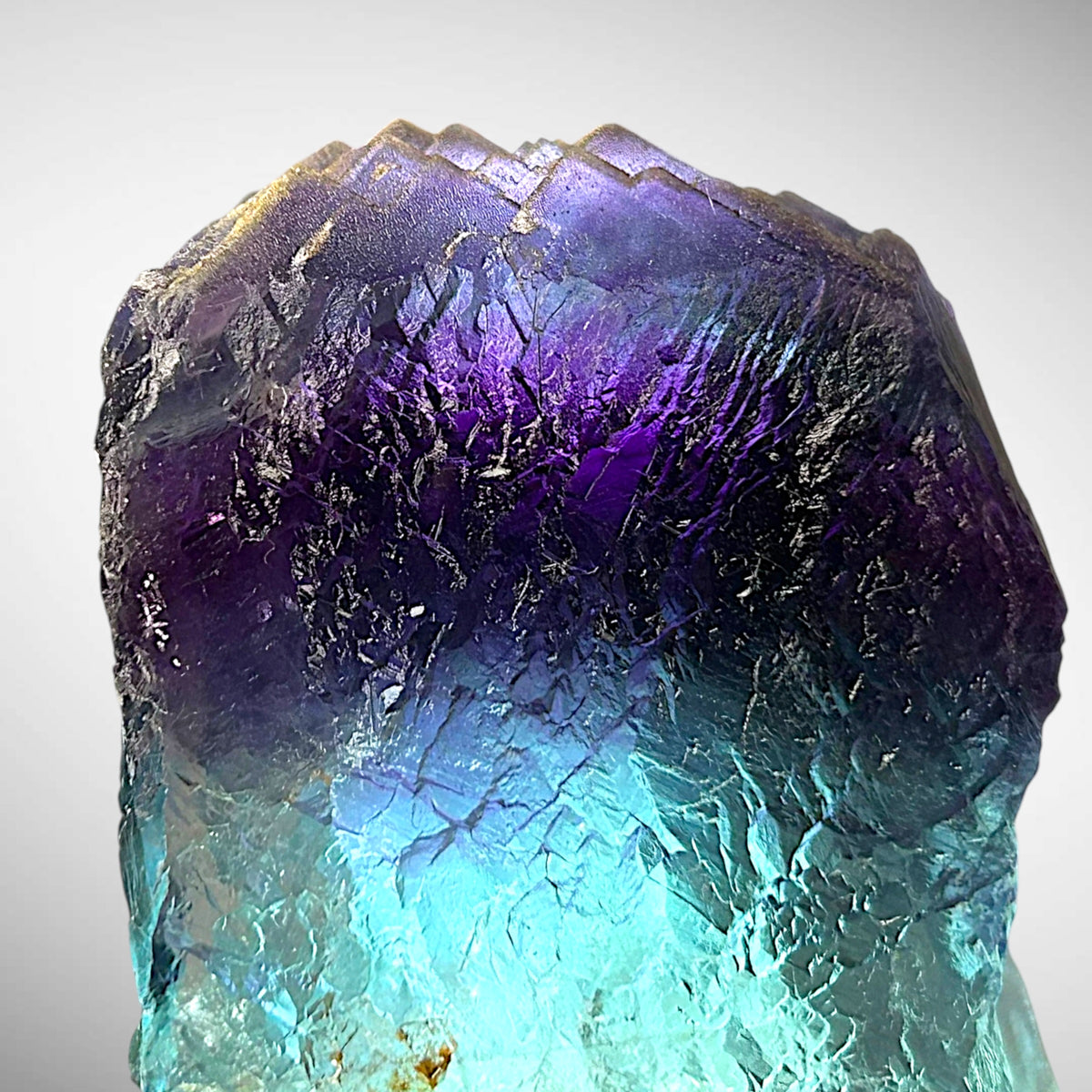 Alpine Fluorite - Summitcleft, Weisseck, Austria