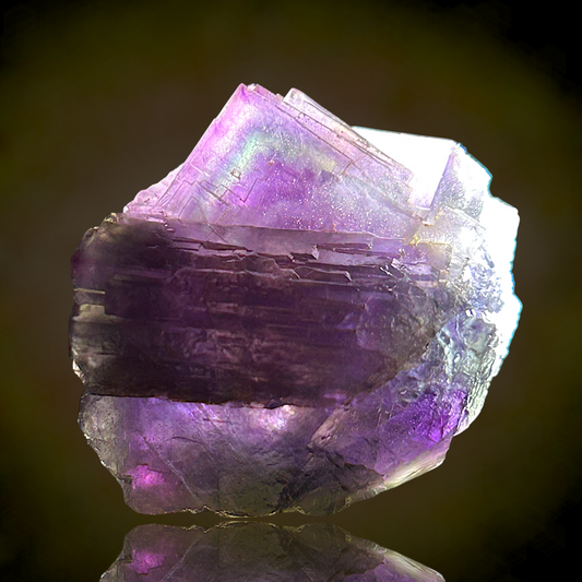 Alpine Fluorite - Summit Cleft, Weisseck, Austria