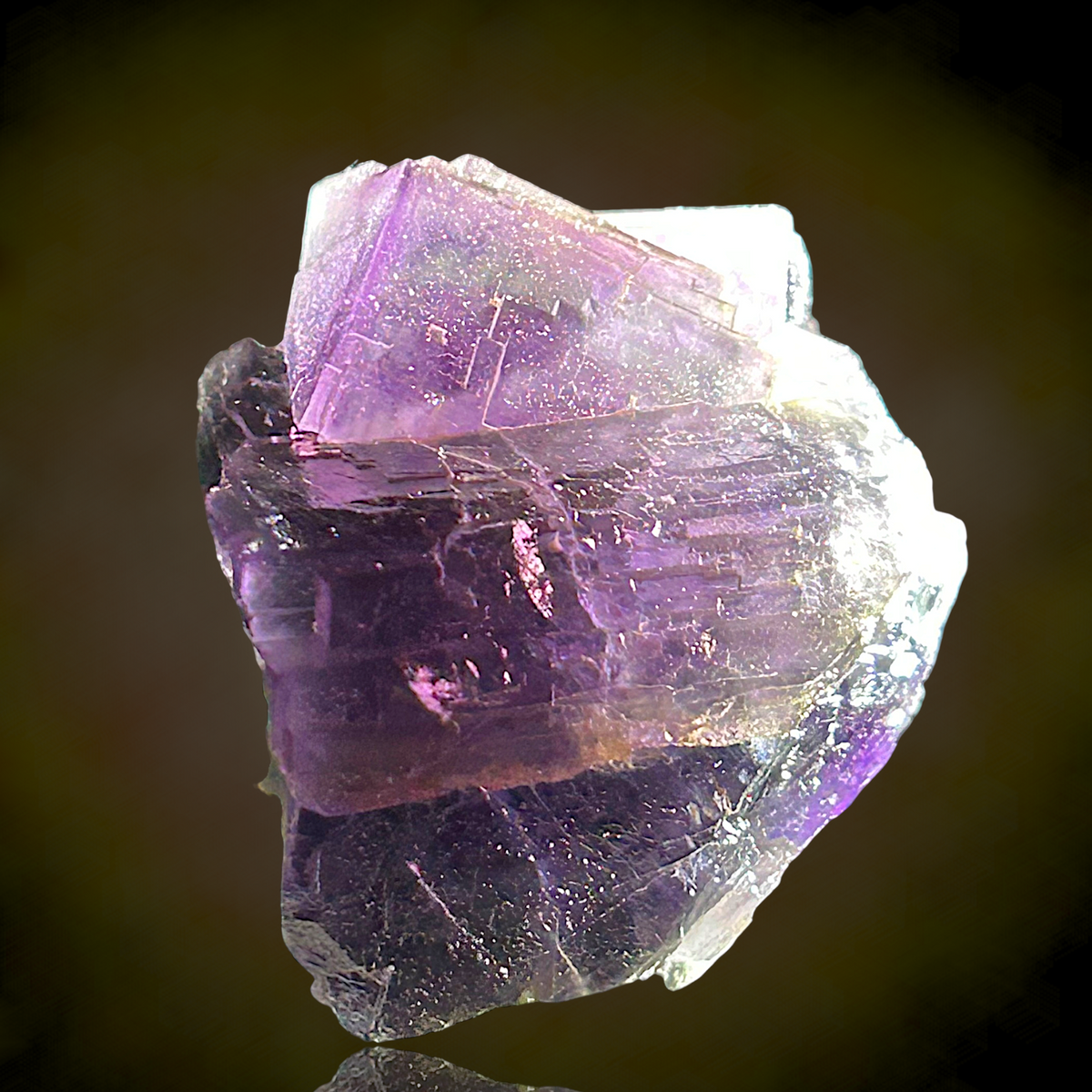 Alpine Fluorite - Summit Cleft, Weisseck, Austria