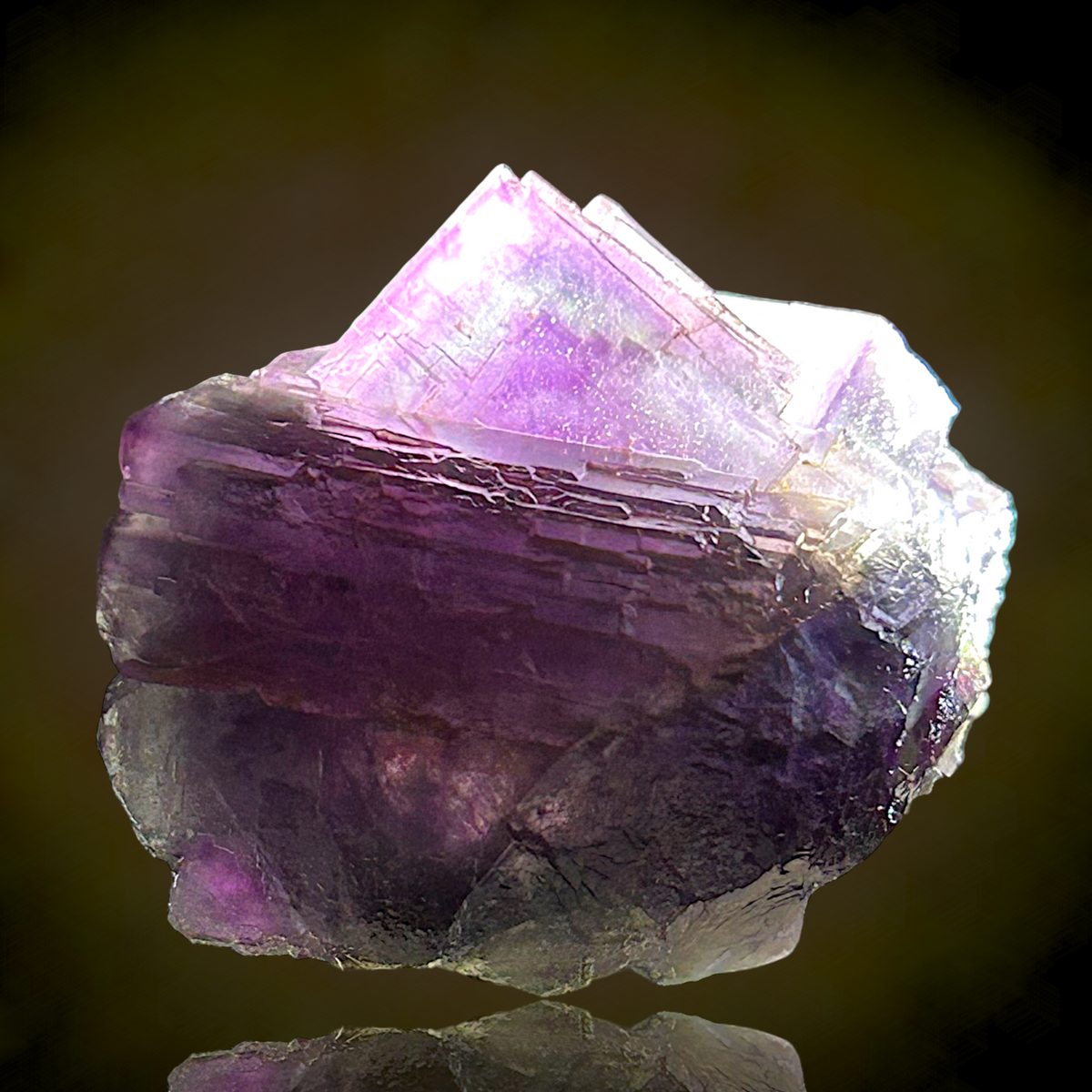 Alpine Fluorite - Summit Cleft, Weisseck, Austria