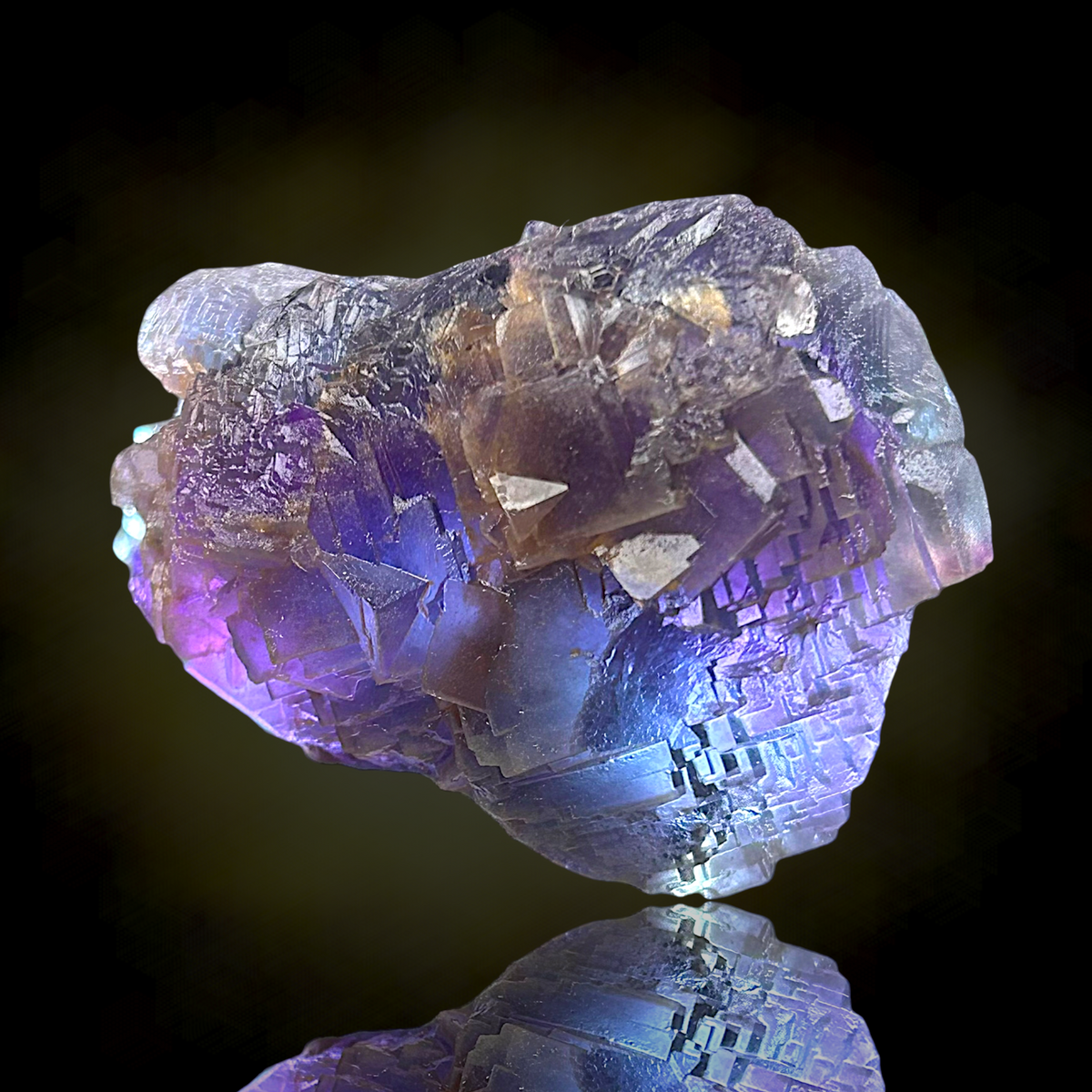 Alpine Fluorite - Weisseck (2711m), Austria