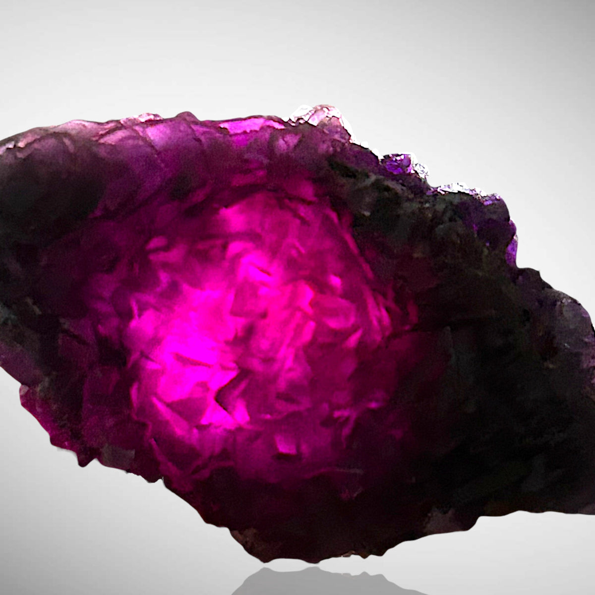 Alpine Fluorite - Summit Cleft, Weisseck, Austria