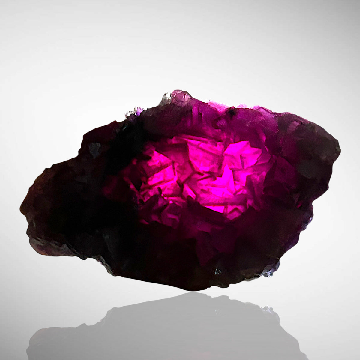 Alpine Fluorite - Summit Cleft, Weisseck, Austria