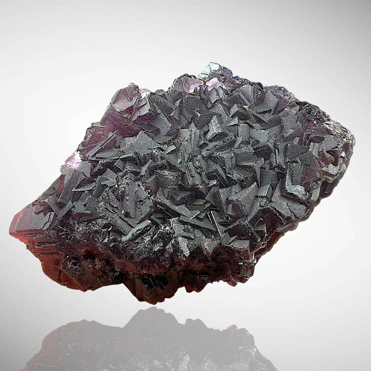 Alpine Fluorite - Summit Cleft, Weisseck, Austria