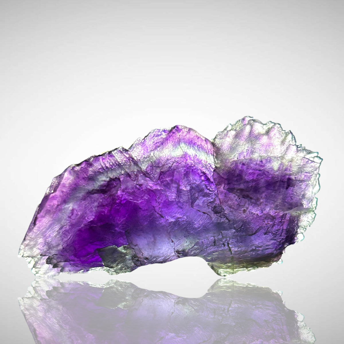 Alpine Fluorite - Summitcleft, Weisseck, Alps