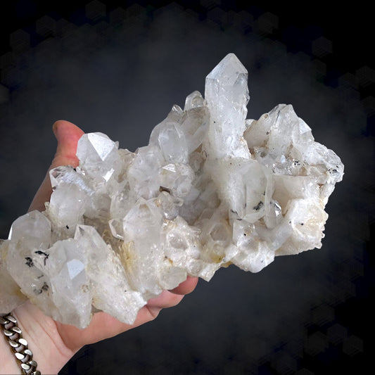 Museum-Sized Rock Crystal with XXL Japanese Law twin