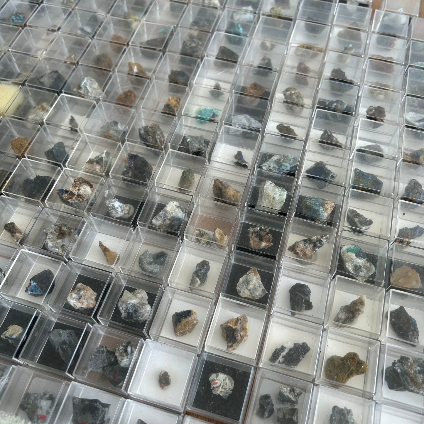 Micromount collection „Sauerland rarities“ 350 pieces