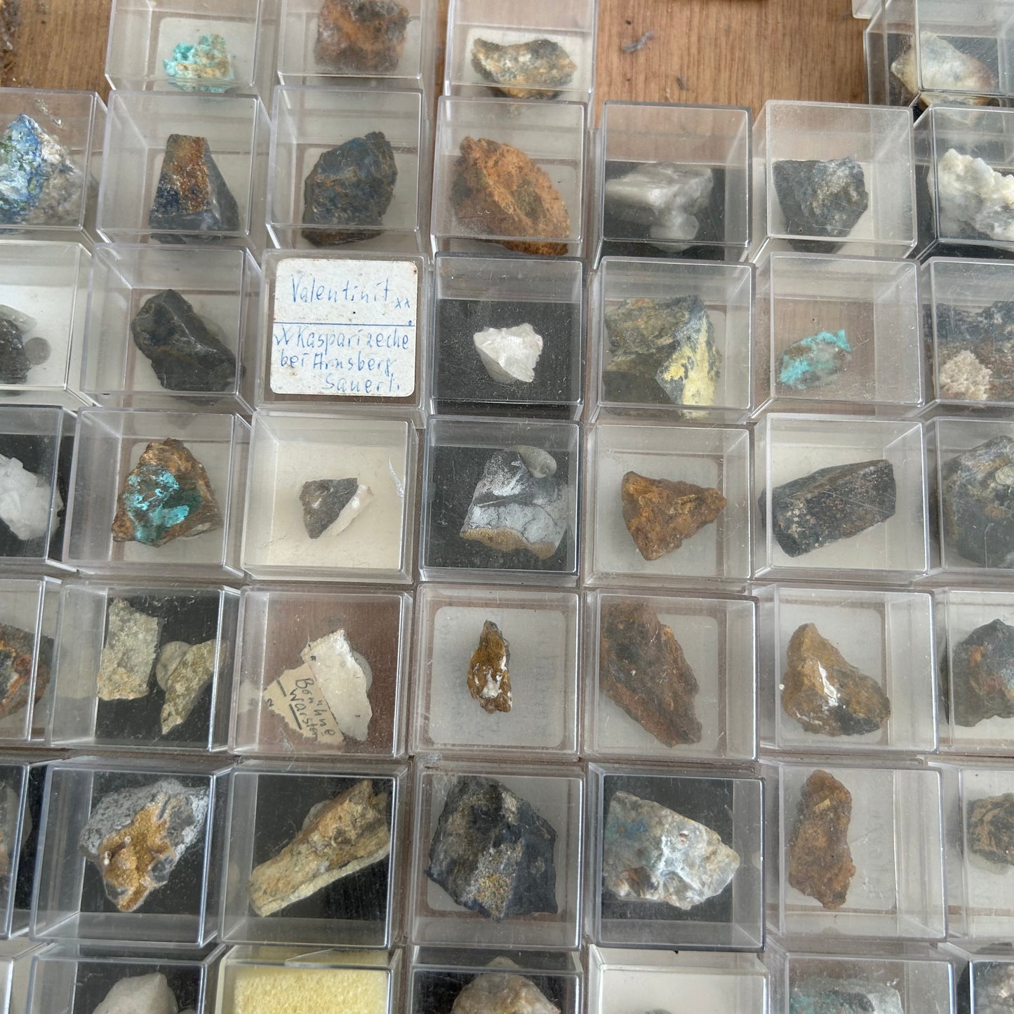 Micromount collection „Sauerland rarities“ 350 pieces
