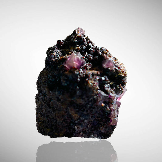 Fluorite on Sphalerite - Woelsendorf, Germany