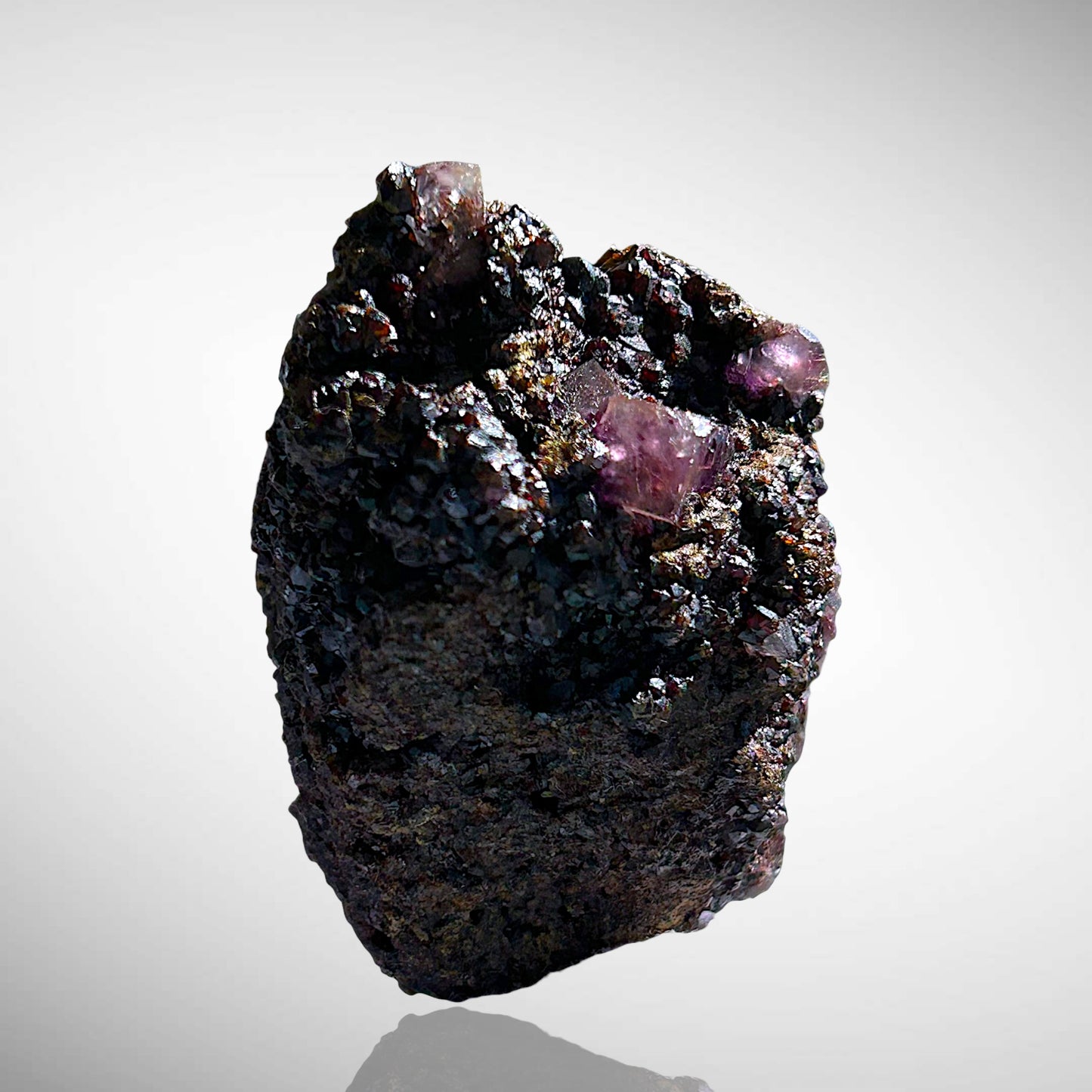 Fluorite on Sphalerite - Woelsendorf, Germany