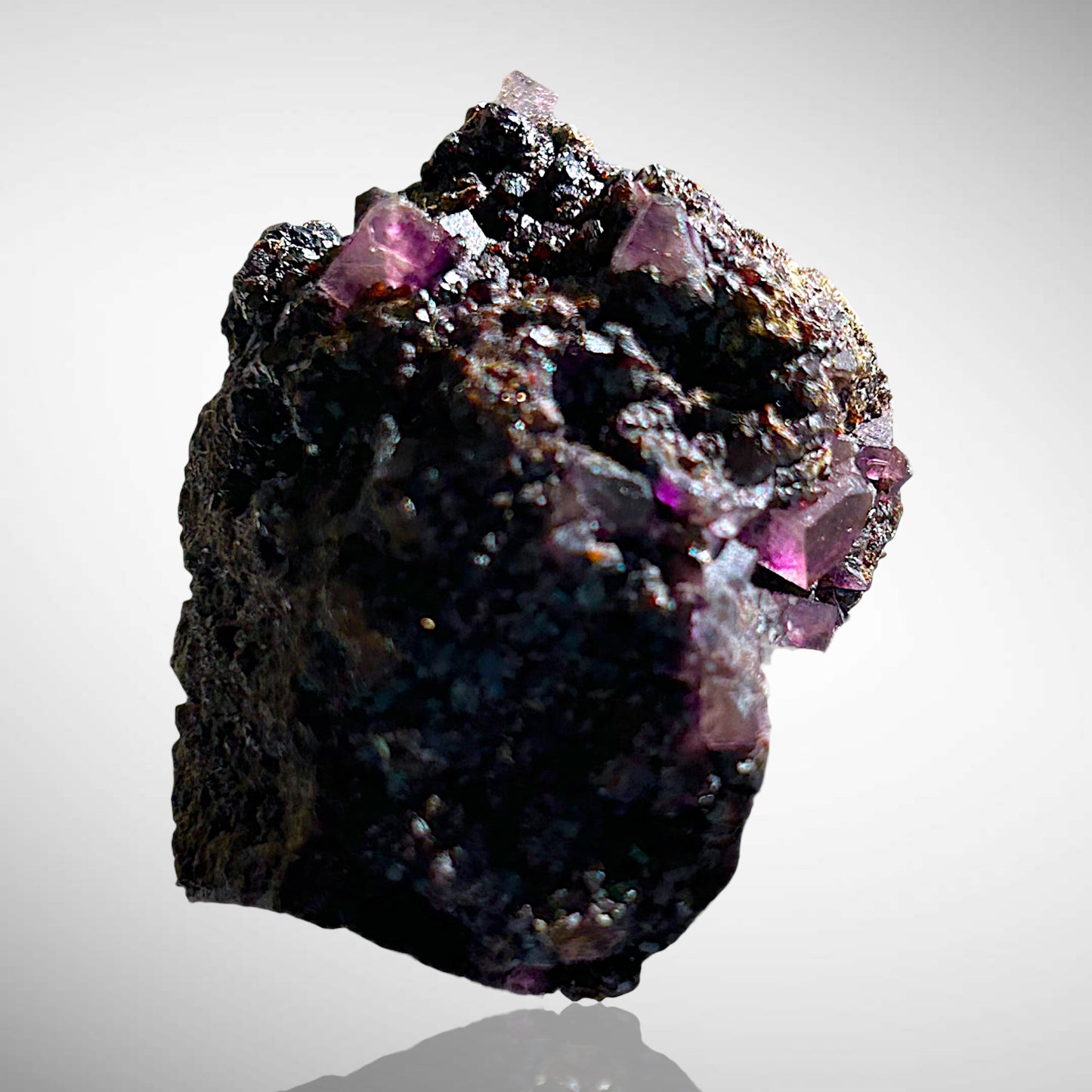 Fluorite on Sphalerite - Woelsendorf, Germany
