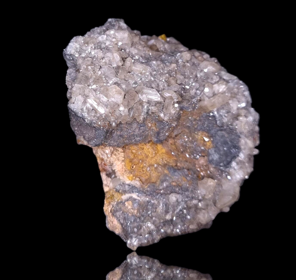 Cerussite & Wulfenite - Mibladen, Morocco