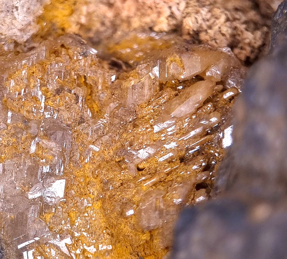 Cerussite & Wulfenite - Mibladen, Morocco