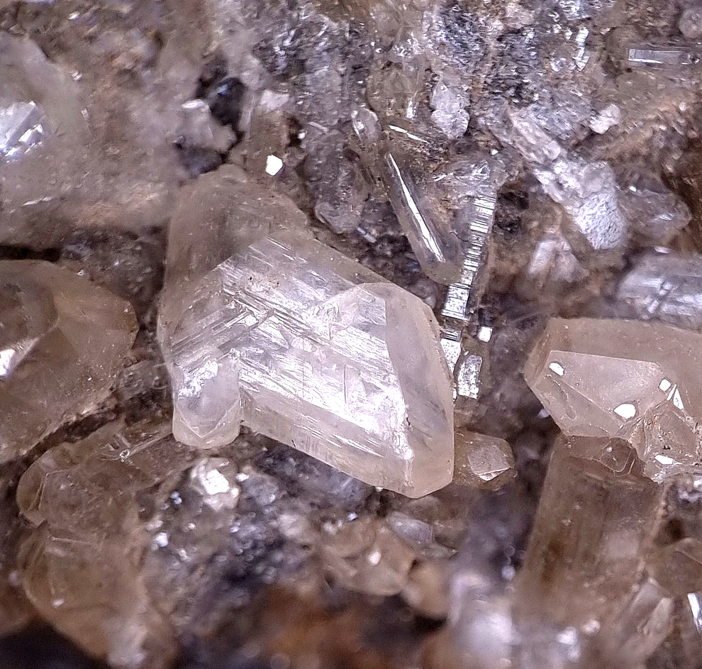 Cerussite & Wulfenite - Mibladen, Morocco