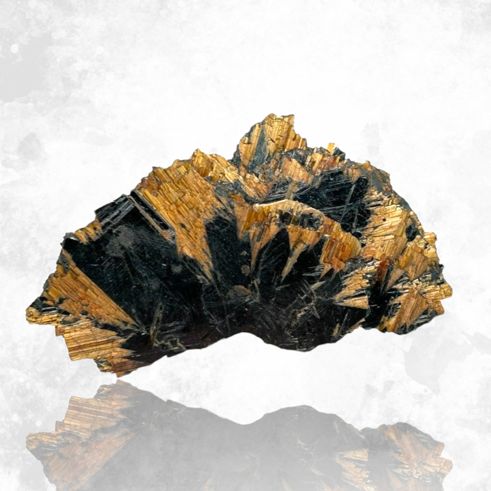 Rutil-Hämatit-Stern – Novo Horizonte, Brasilien