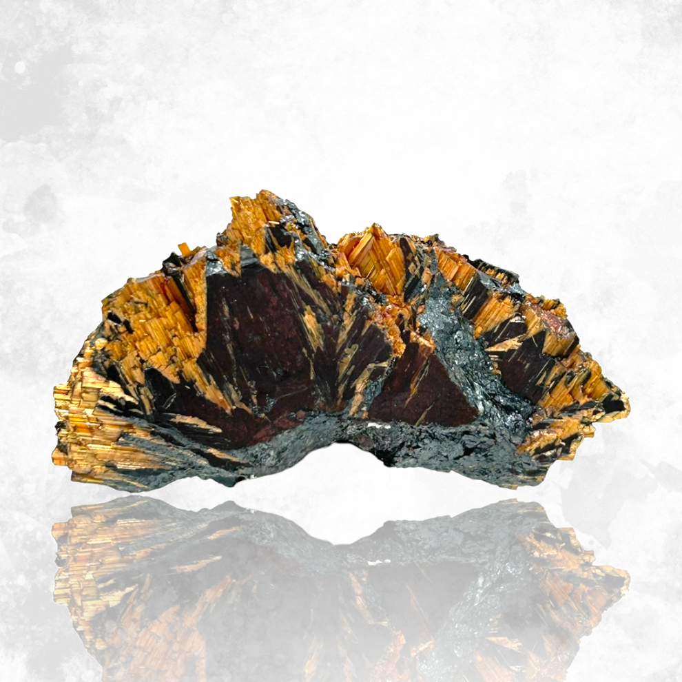 Rutil-Hämatit-Stern – Novo Horizonte, Brasilien