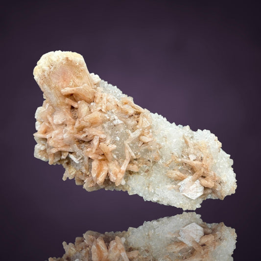 Stilbite & Quartz - Grootberg, Kunene, Namibia