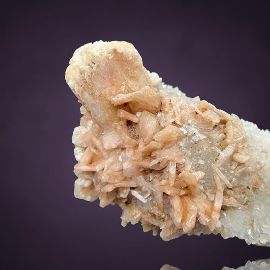 Stilbite & Quartz - Grootberg, Kunene, Namibia