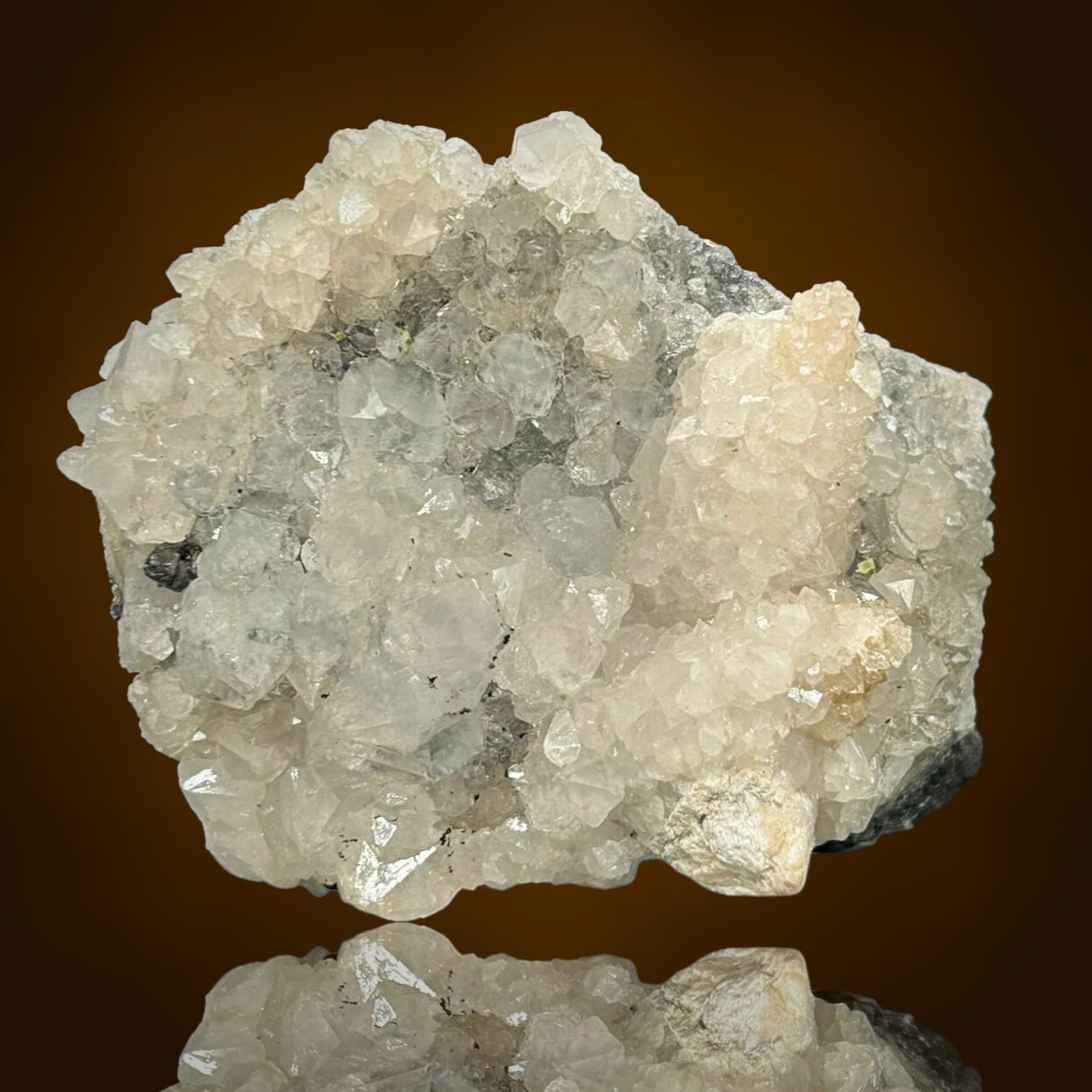 Quartz & Sphalerite - Tsumeb Mine, Namibia