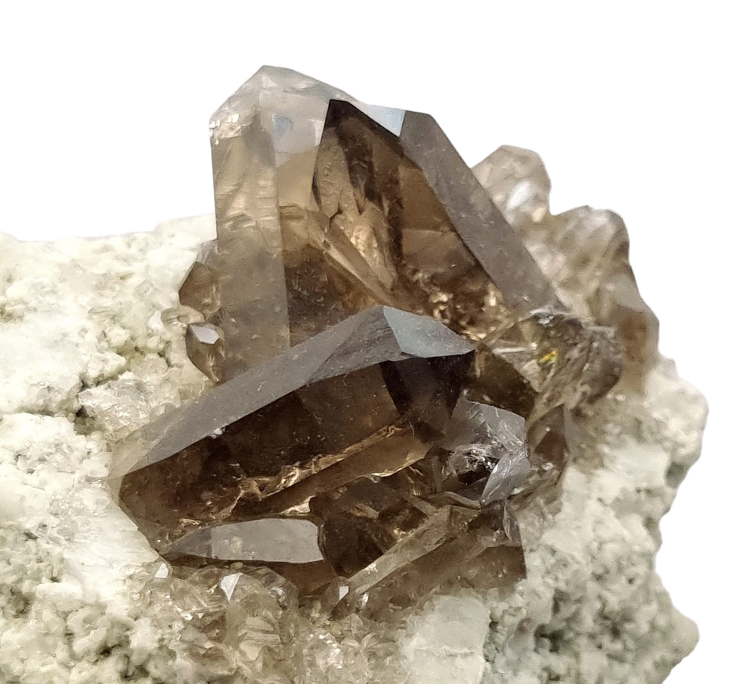 Smoky Quartz - Zinggenstöcke, Switzerland