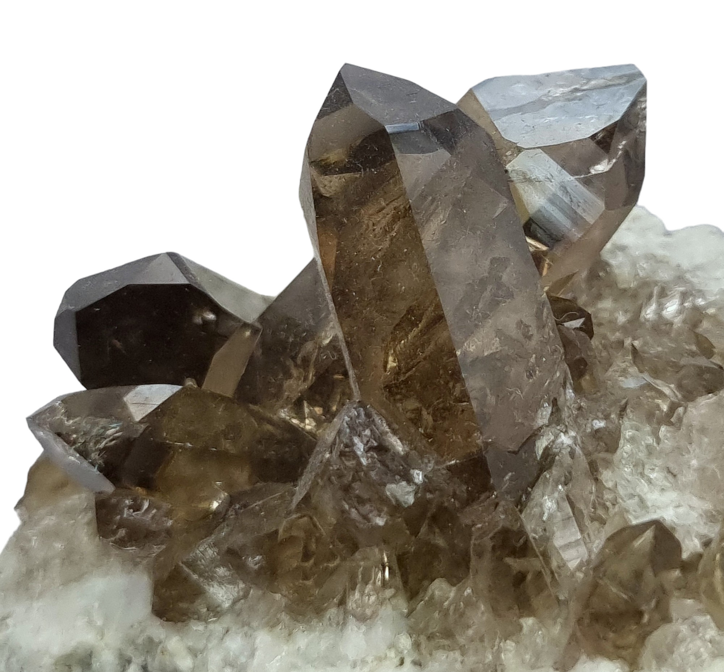 Smoky Quartz - Zinggenstöcke, Switzerland