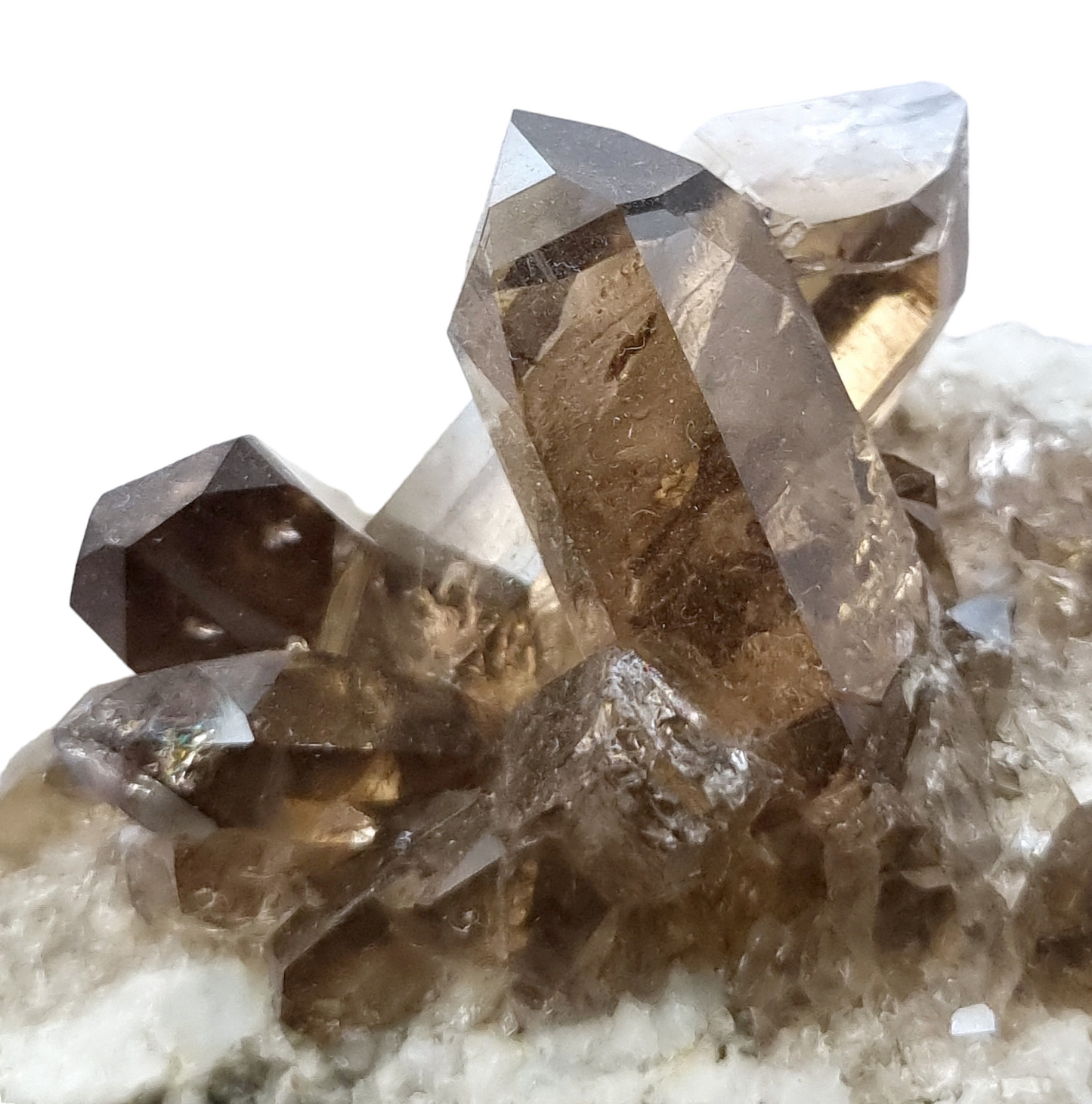 Smoky Quartz - Zinggenstöcke, Switzerland