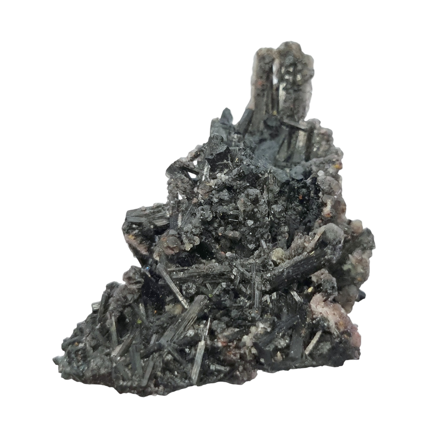 Schorl, Fluorite & Hyalite - Erongo, Namibia