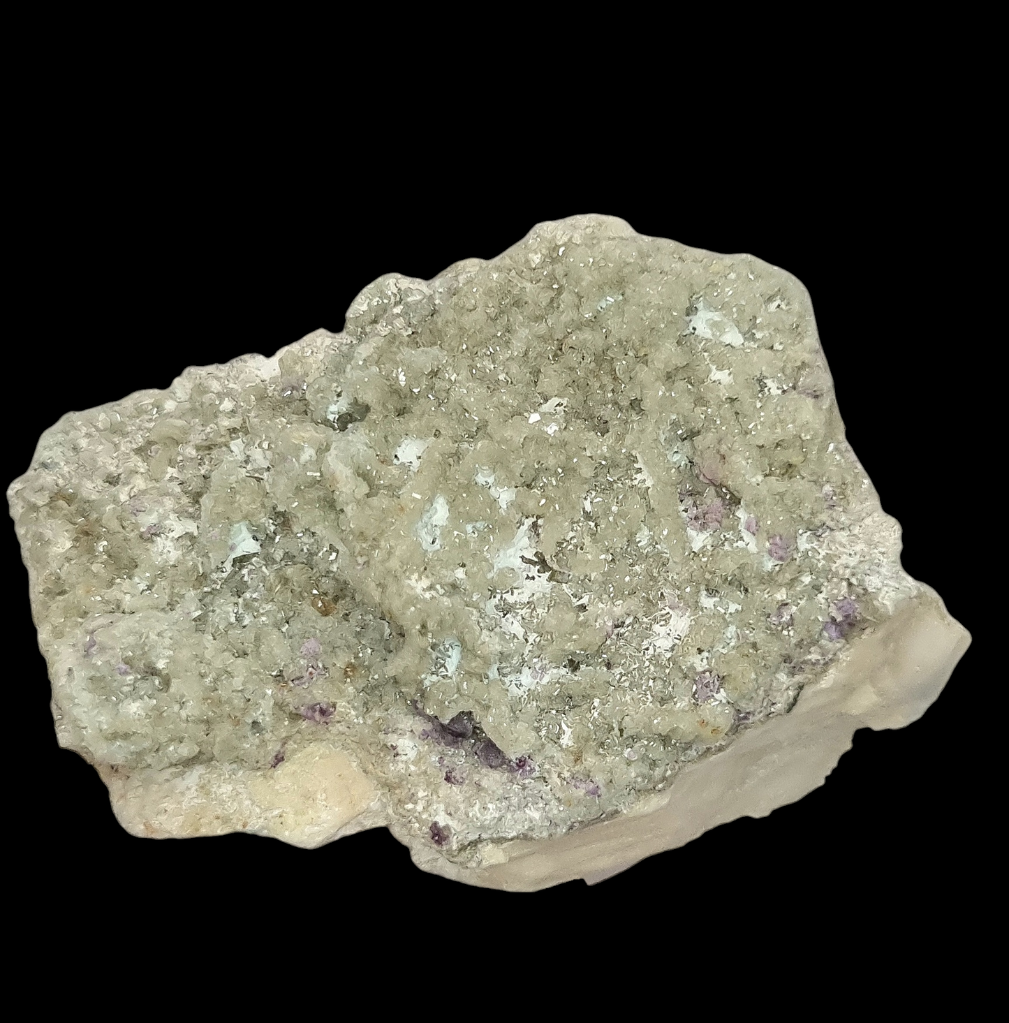 Fluorapatite & Fluorite - Crosscut 5004, 5th Level, Ehrenfriedersdorf