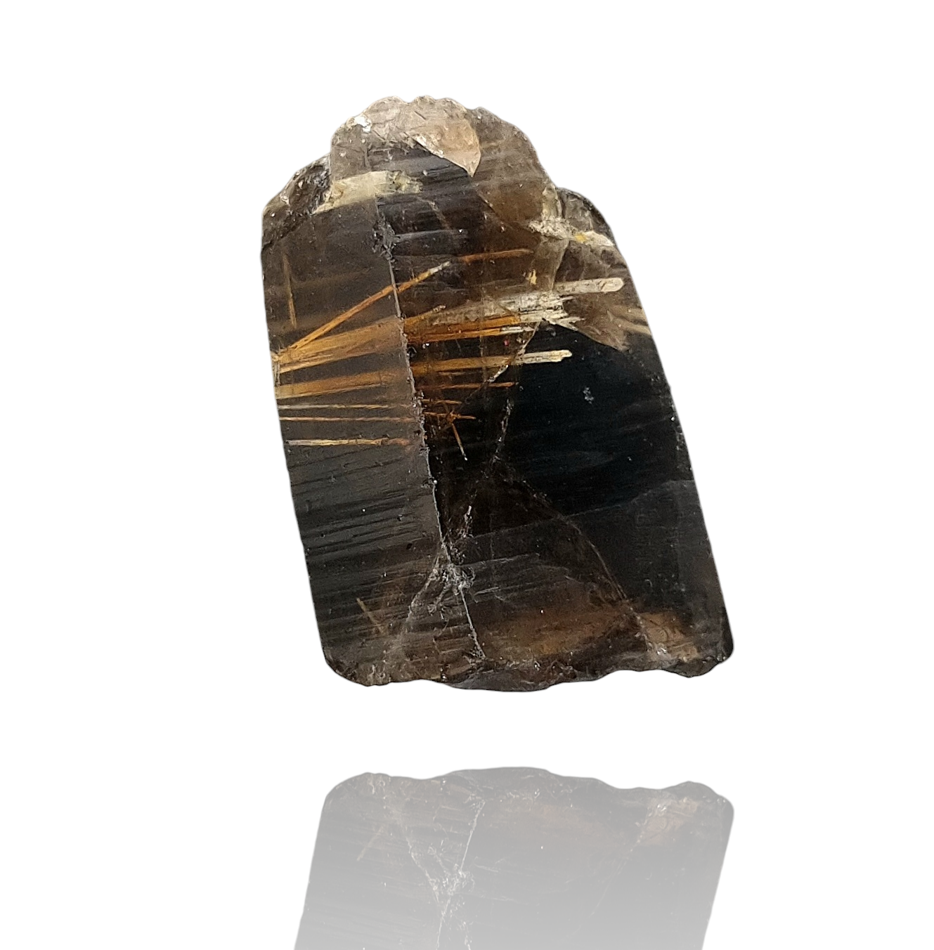 Epididymit in Rauchquarz/Epididymite in Smoky Quartz - Mount Malosa, Malawi