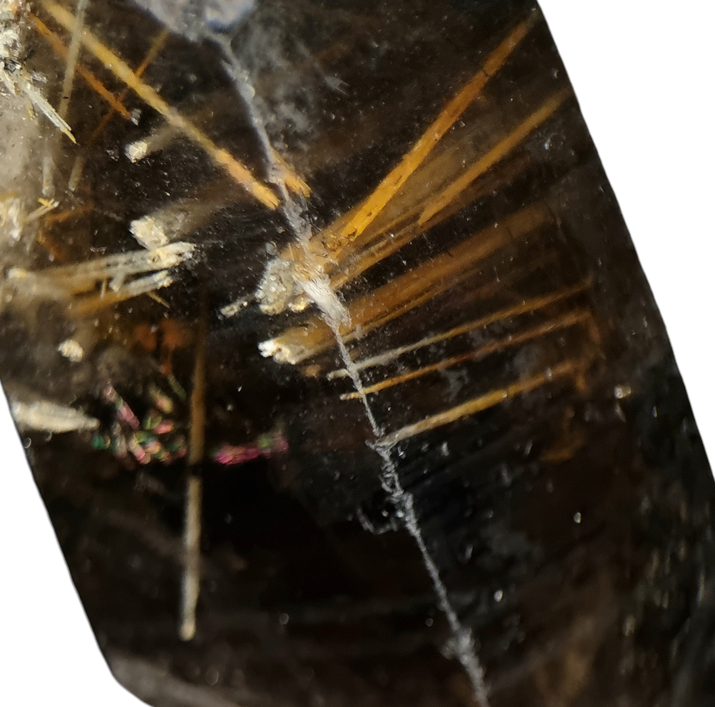 Epididymit in Rauchquarz/Epididymite in Smoky Quartz - Mount Malosa, Malawi