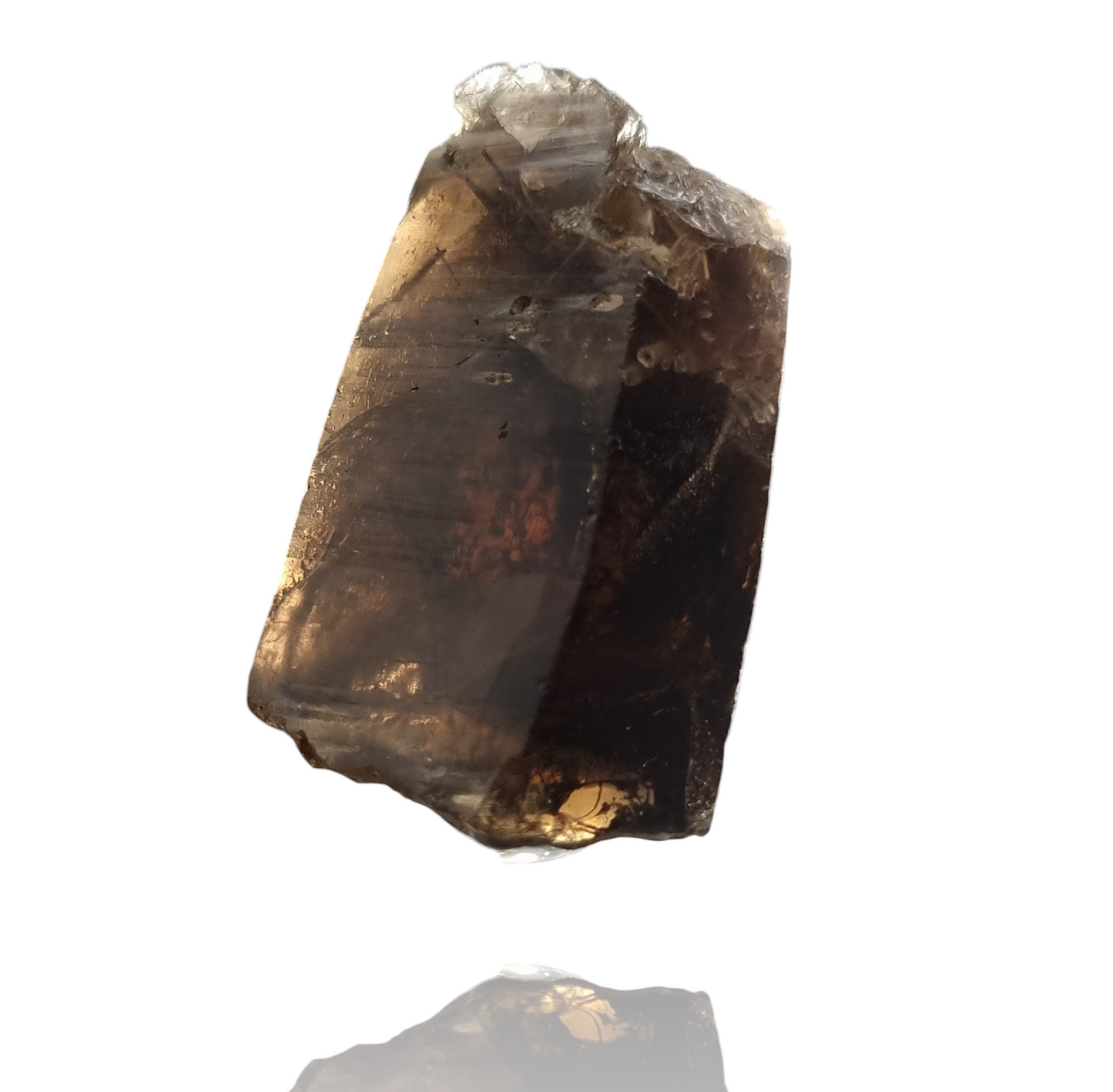 Epididymit in Rauchquarz/Epididymite in Smoky Quartz - Mount Malosa, Malawi