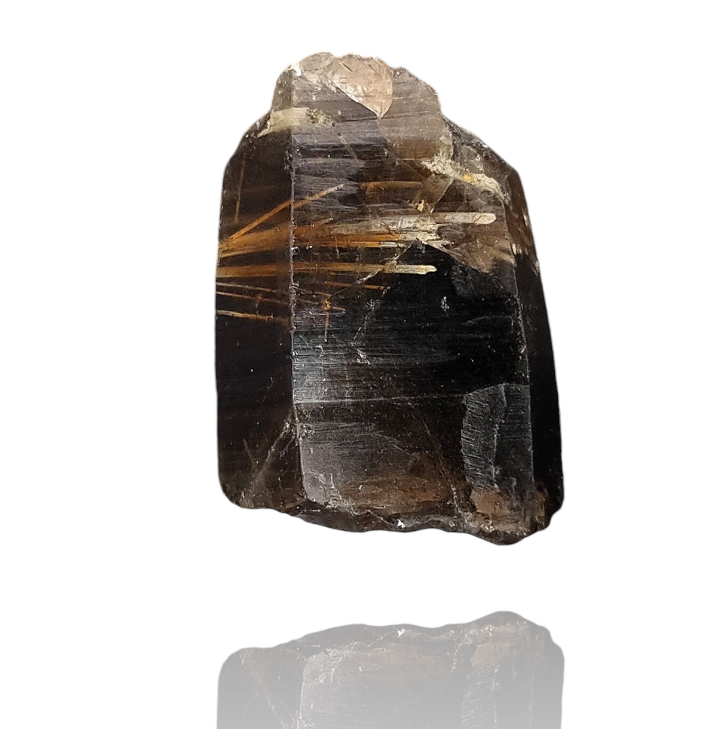 Epididymit in Rauchquarz/Epididymite in Smoky Quartz - Mount Malosa, Malawi