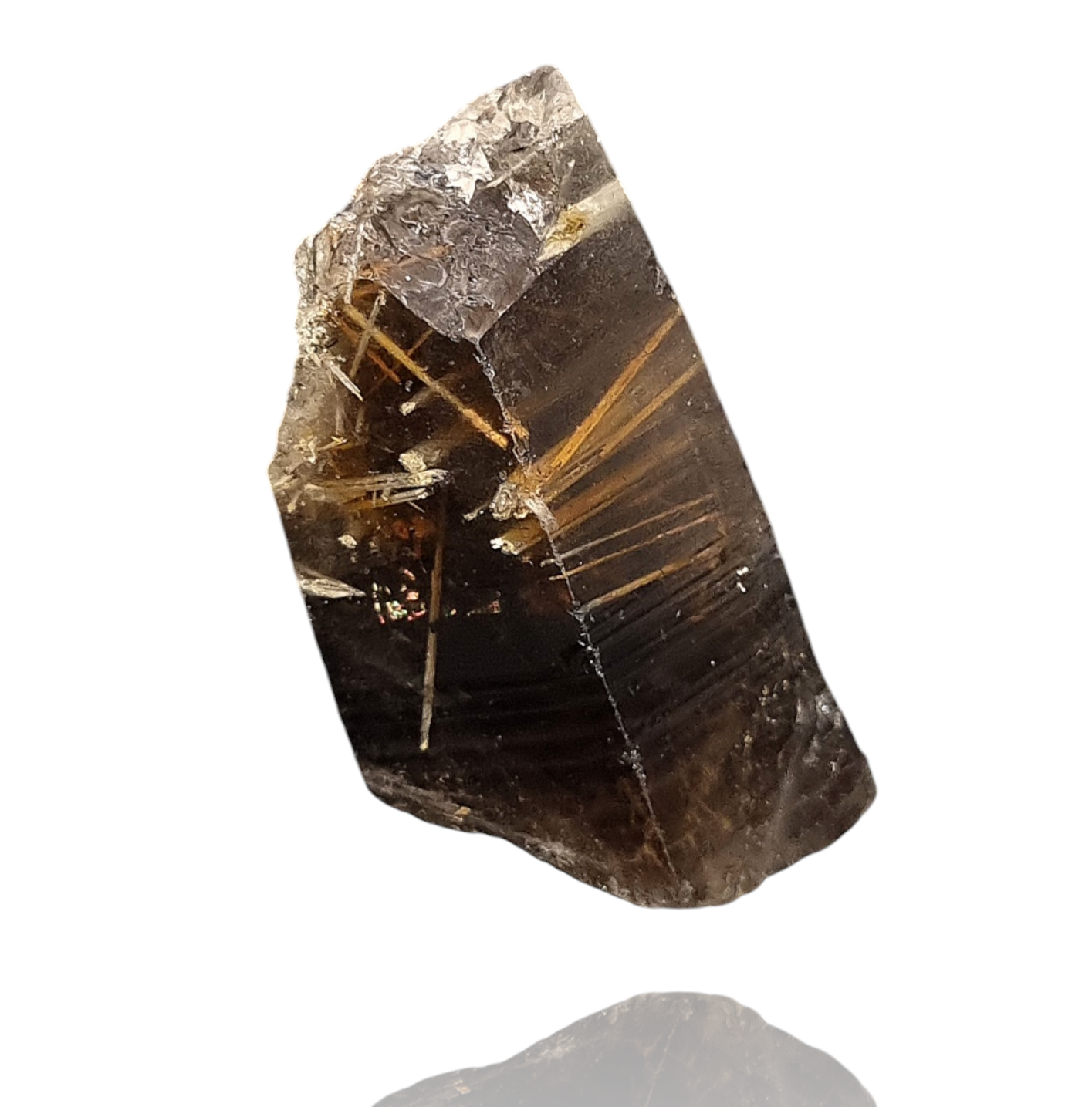 Epididymit in Rauchquarz/Epididymite in Smoky Quartz - Mount Malosa, Malawi