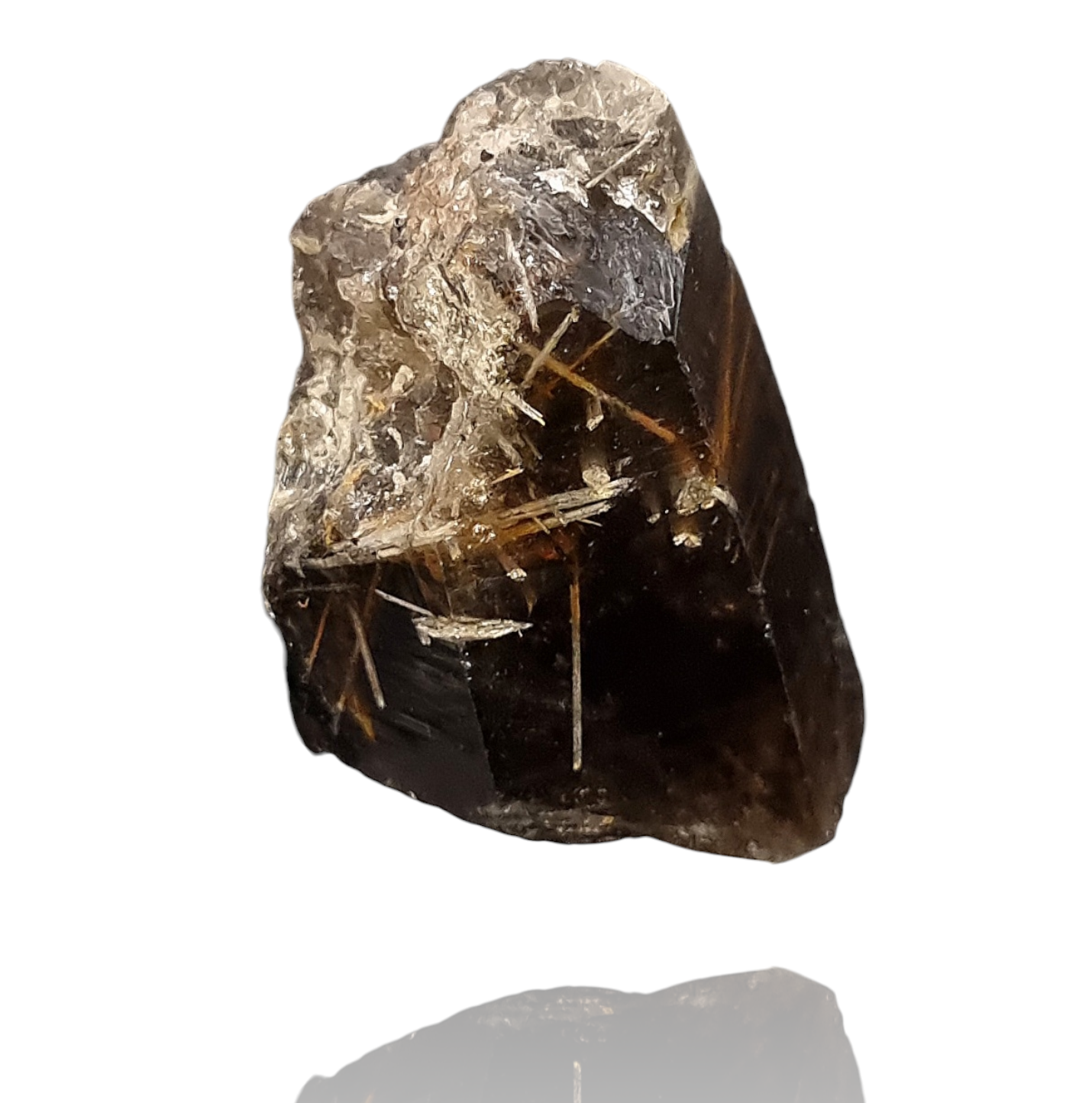 Epididymit in Rauchquarz/Epididymite in Smoky Quartz - Mount Malosa, Malawi