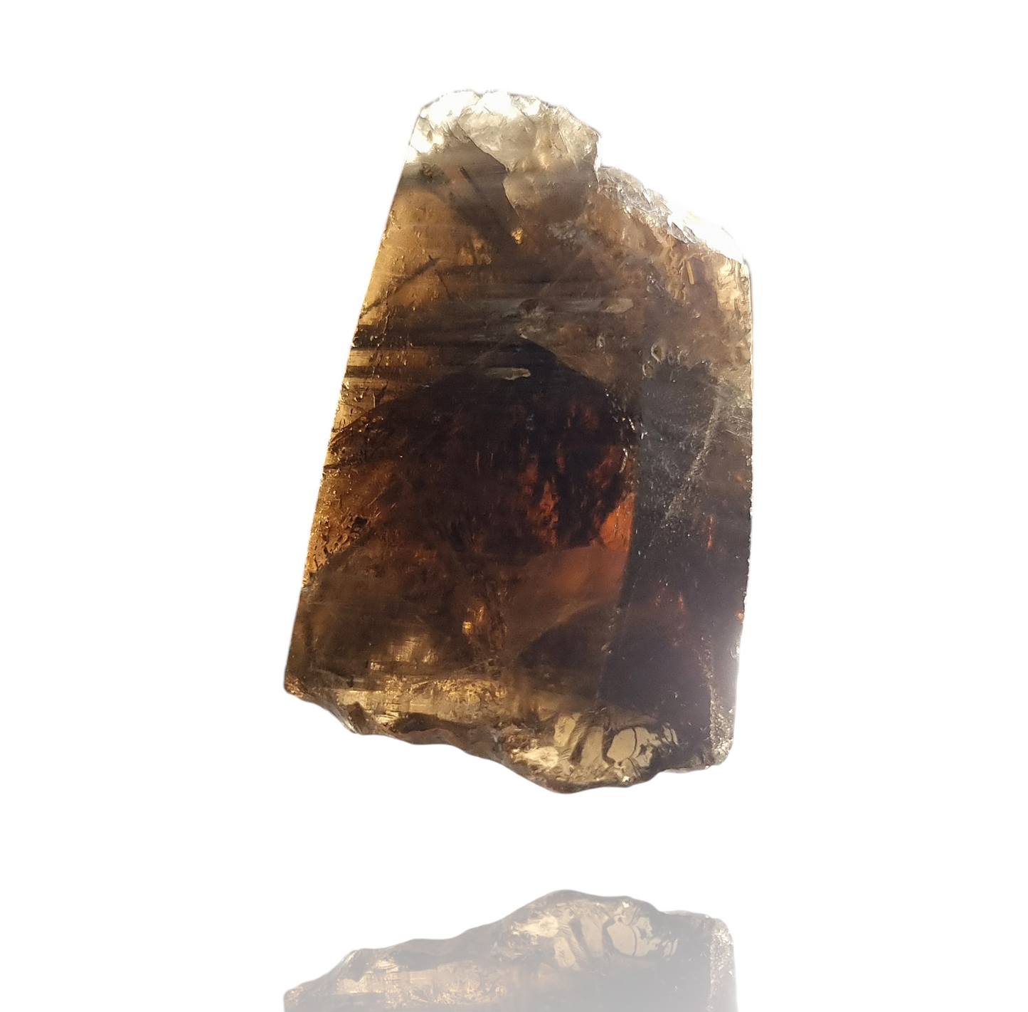 Epididymit in Rauchquarz/Epididymite in Smoky Quartz - Mount Malosa, Malawi