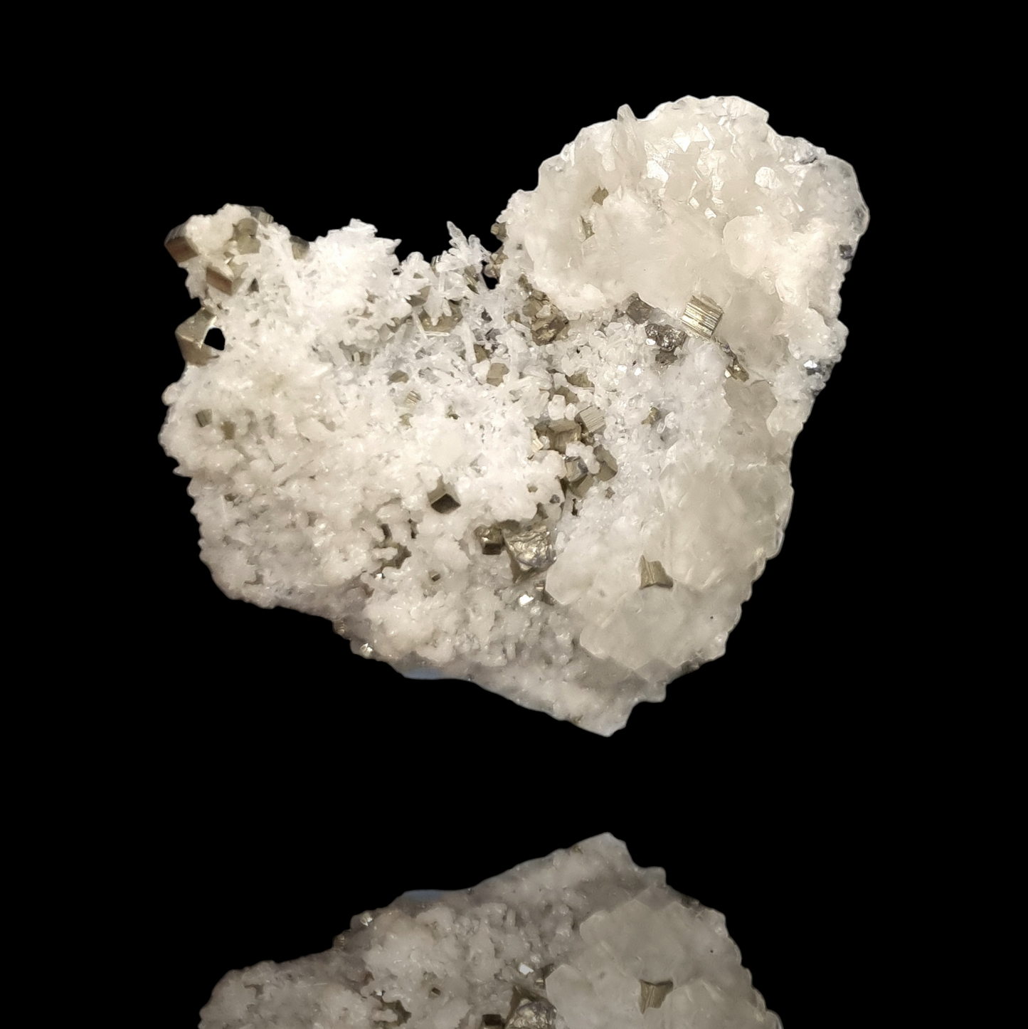 Calcit & Pyrit/Calcite & Pyrite - Baia Mare, Romania