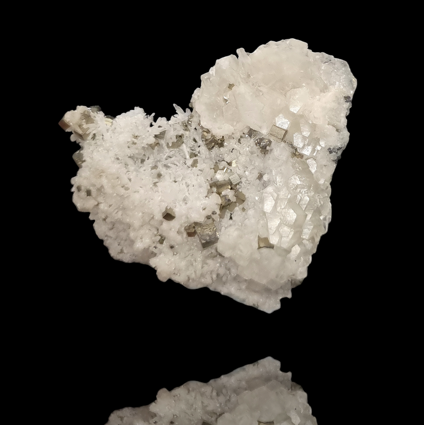 Calcit & Pyrit/Calcite & Pyrite - Baia Mare, Romania