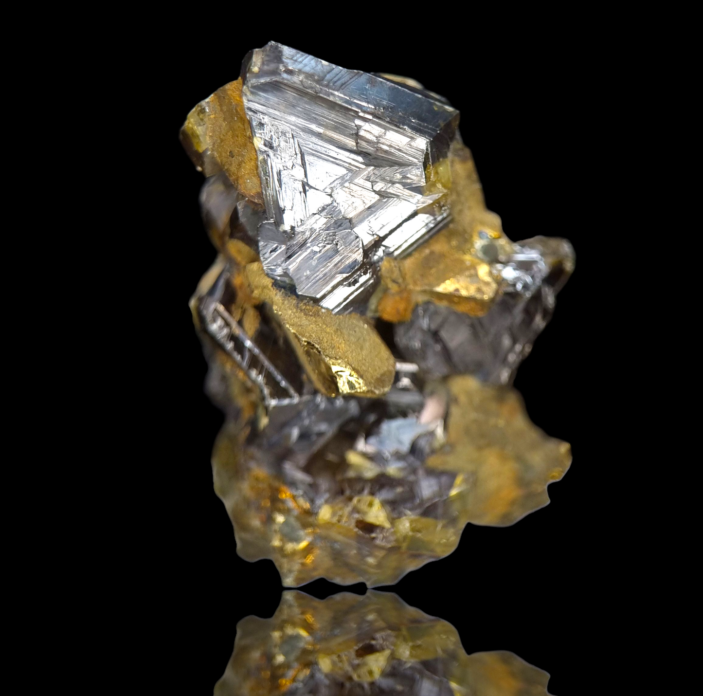 Sphalerit/e & Chalkopyrit/Chalcopyrite - Bachelor Mine, Colorado, USA