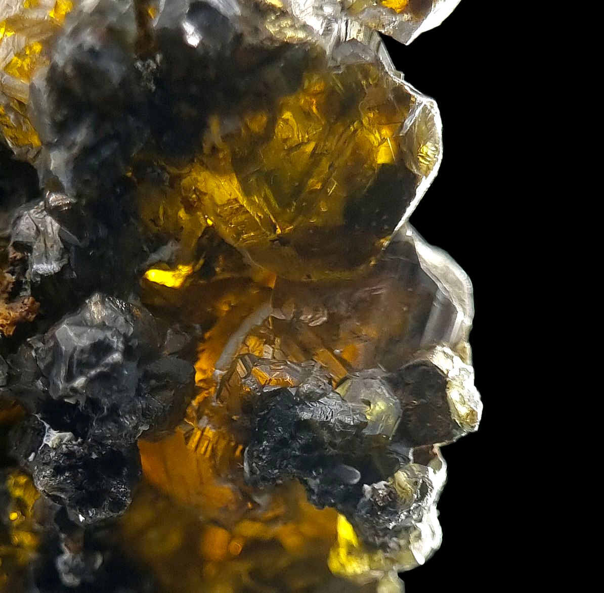 Sphalerit/e & Chalkopyrit/Chalcopyrite - Bachelor Mine, Colorado, USA