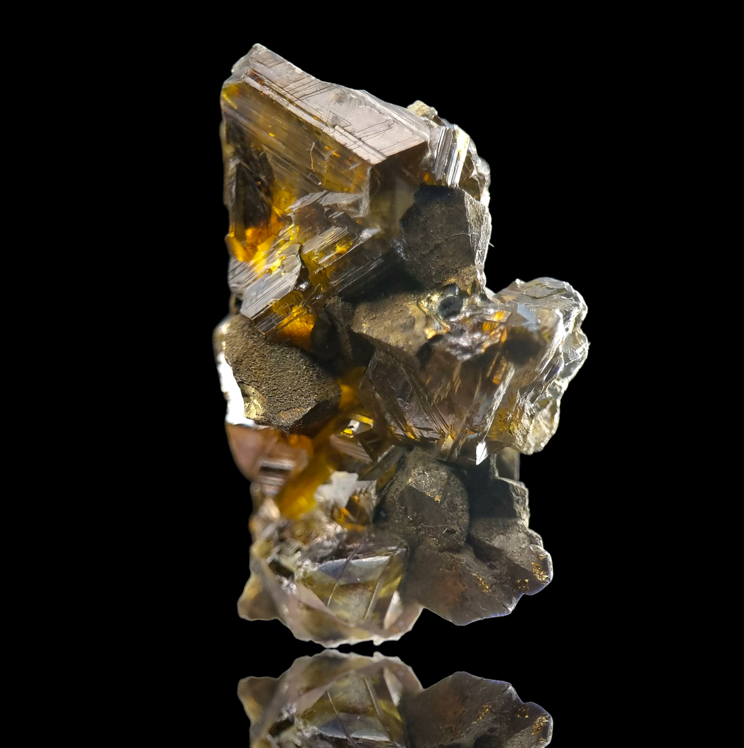 Sphalerit/e & Chalkopyrit/Chalcopyrite - Bachelor Mine, Colorado, USA