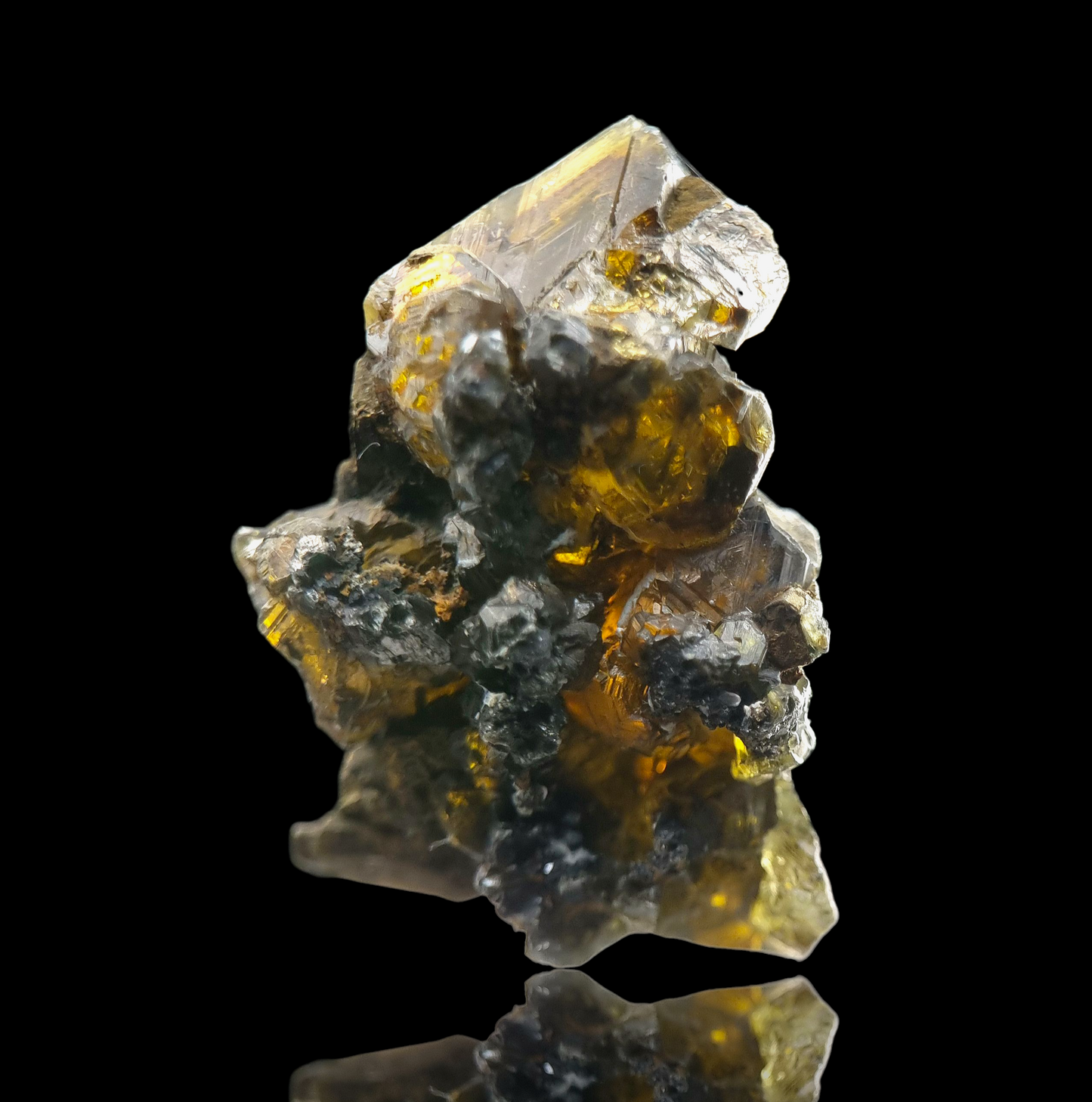 Sphalerit/e & Chalkopyrit/Chalcopyrite - Bachelor Mine, Colorado, USA