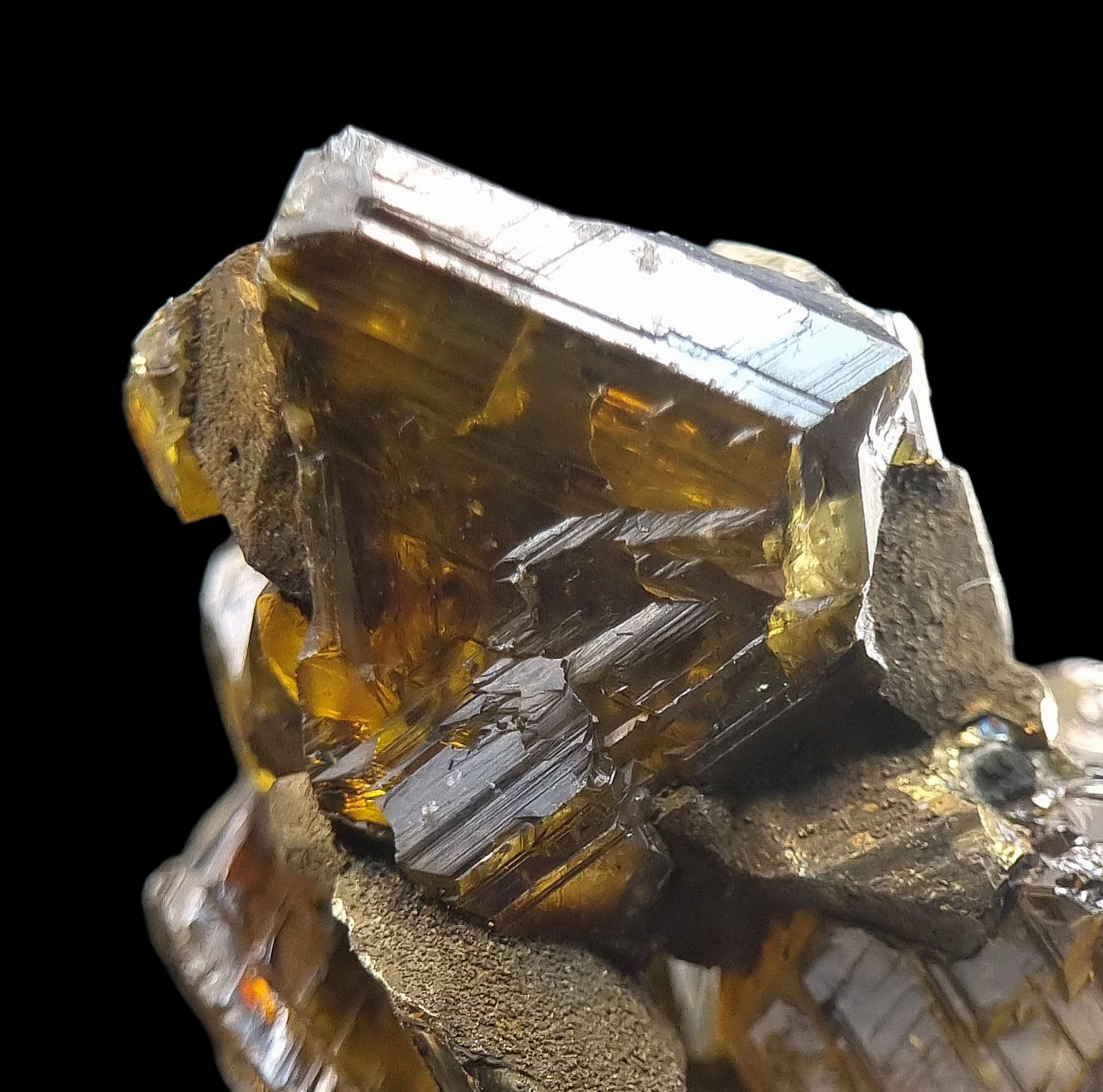 Sphalerit/e & Chalkopyrit/Chalcopyrite - Bachelor Mine, Colorado, USA