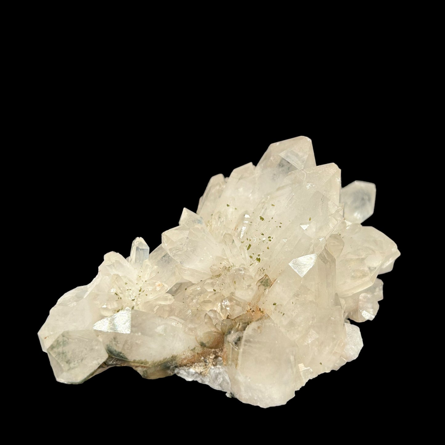 Pumpellyite & Quartz - Brandberg area, Namibia