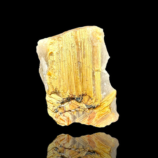 Rutile, Quartz, Hematite - Novo Horizonte, Brazil