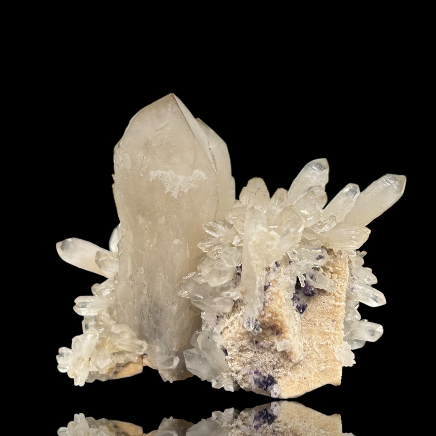 Quartz, Fluorit/e - Erongo, Namibia