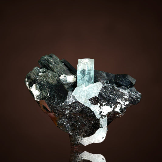 Aquamarin/e, Schorl Turmalin/e - Erongo, Namibia