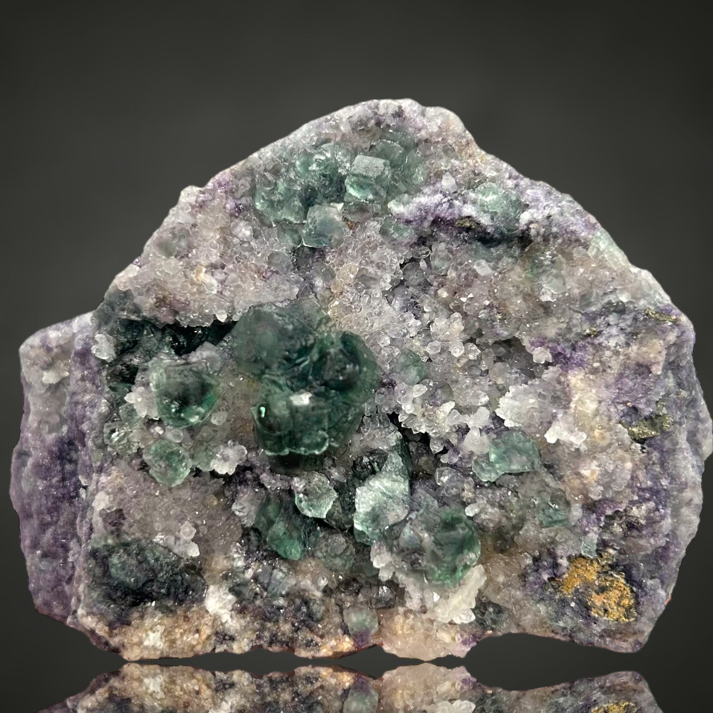 Fluorit/e, Quartz - Okorusu, Namibia