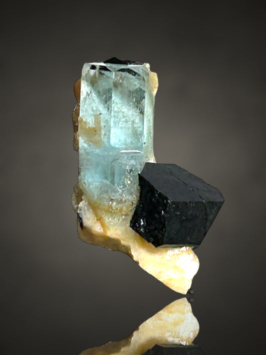 Aquamarin/e, Schorl Tourmaline - Erongo, Namibia